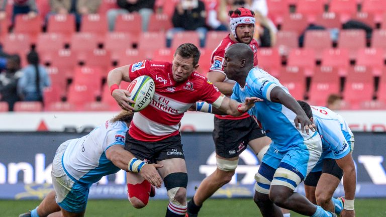 Ruan Combrinck and the Lions proved too strong for the Bulls