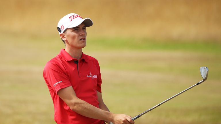 Sam Locke was guaranteed the Silver Medal after being the only amateur to make the cut