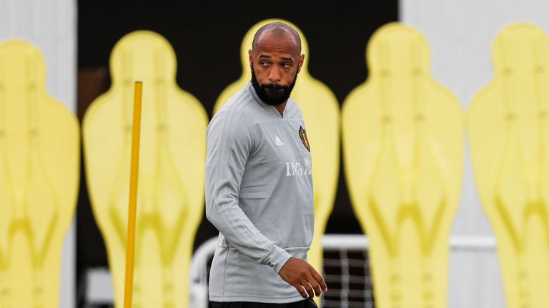 Thierry Henry has worked with Roberto Martinez for Belgium