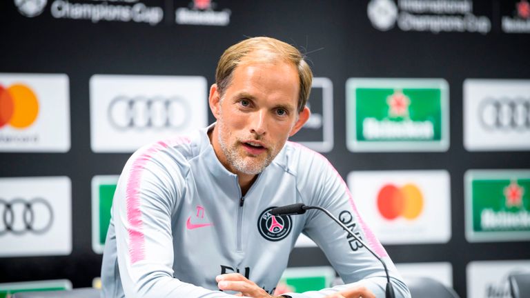 Thomas Tuchel says he was never in the running for the Arsenal job