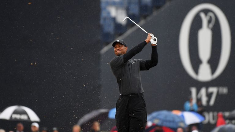 Woods was frustrated to drop four shots on day two