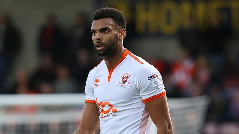 Curtis Tilt joined Blackpool from Wrexham in June 2017