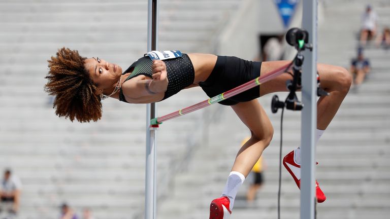 Cunningham's high jump performances have made her one of the sport's biggest names