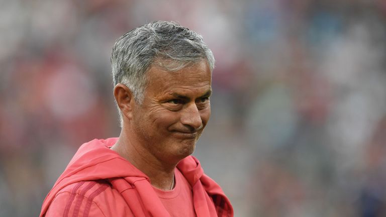 Jose Mourinho has received backing from Manchester United fans