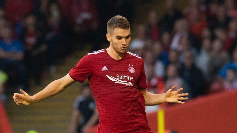 Tommie Hoban made his Aberdeen debut against Burnley last Thursday after joining on-loan from Watford