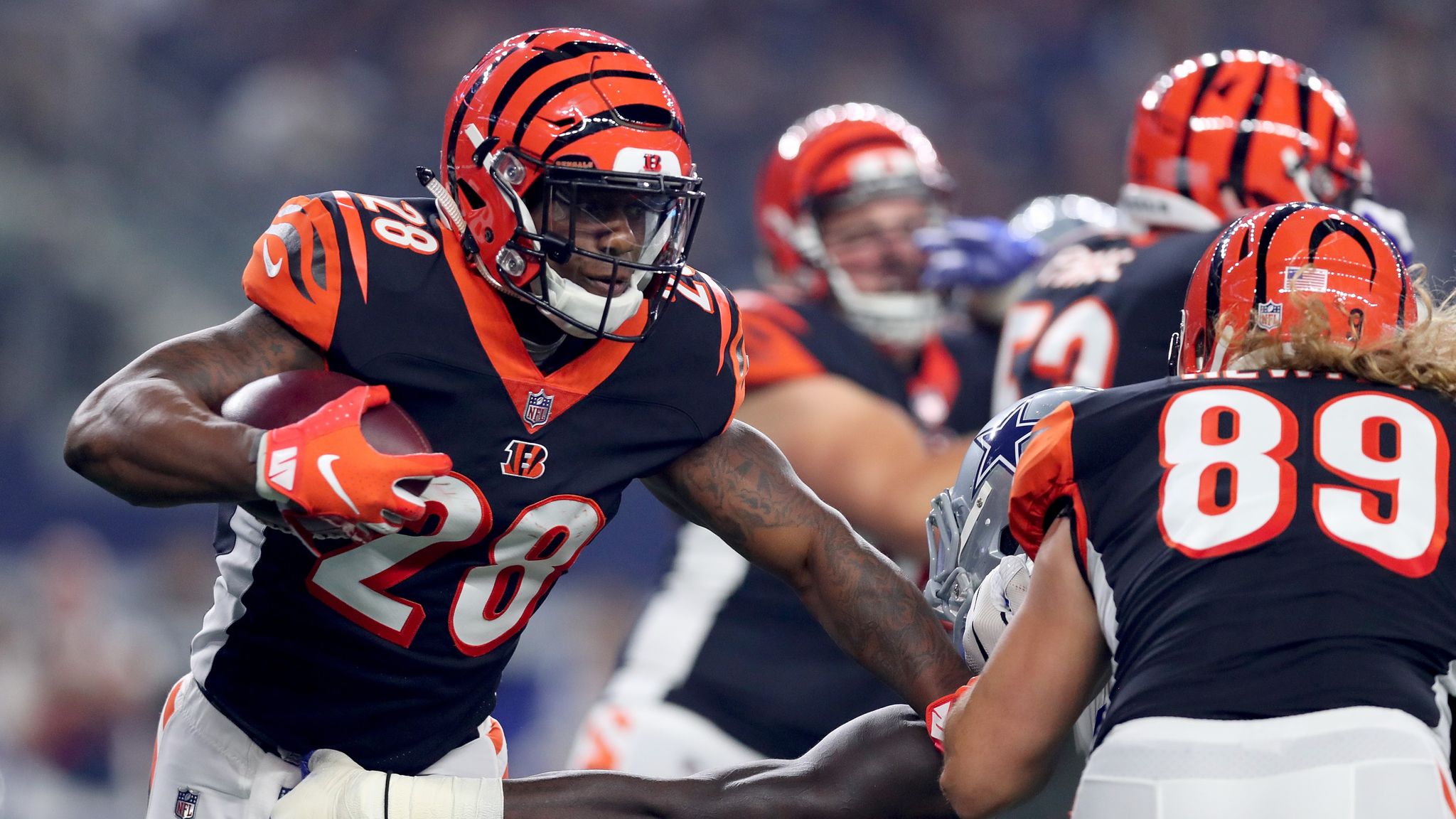 Joe Mixon, Bengals ticked off by Bills-Chiefs ticket sales