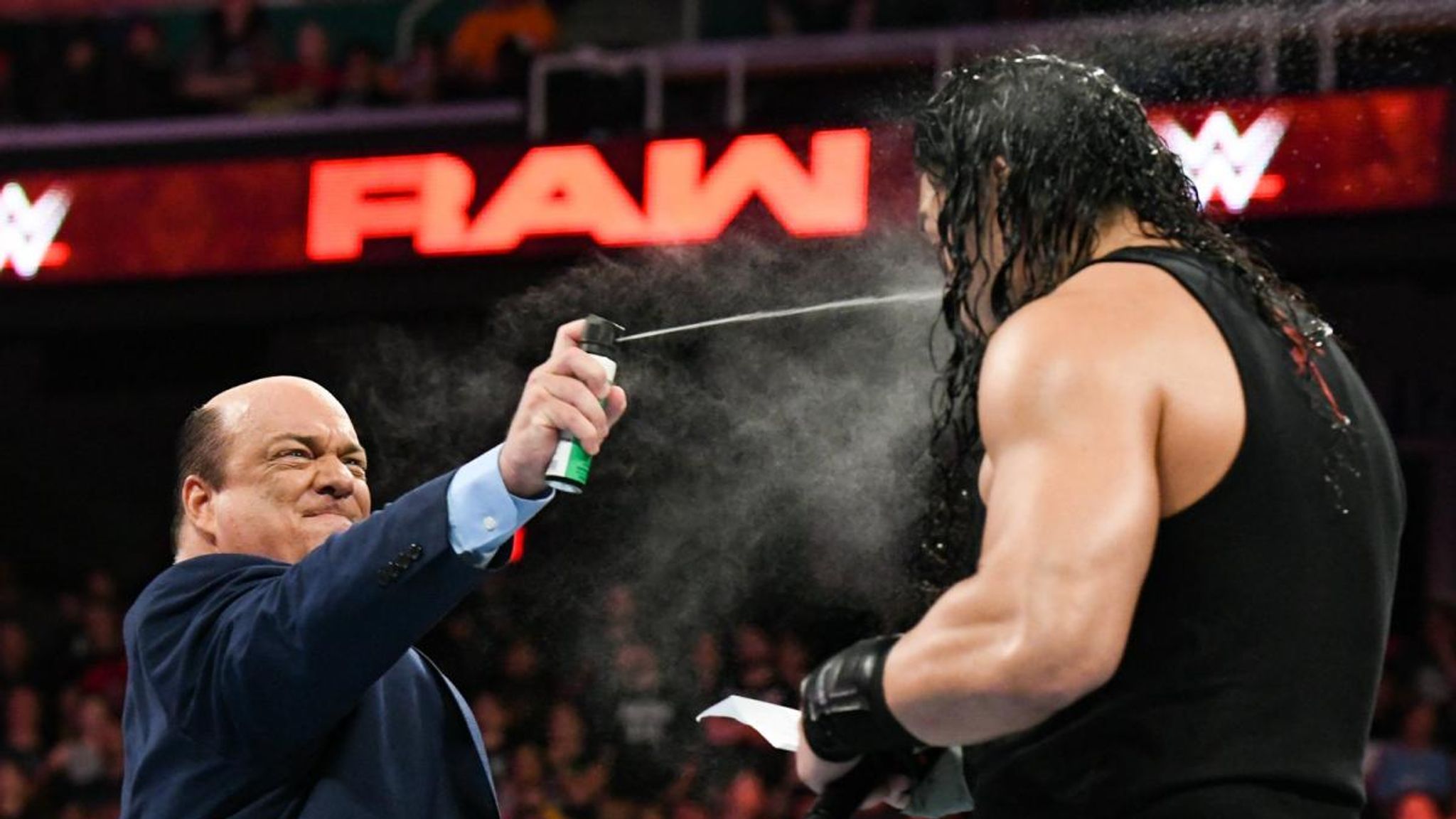 rock Lesnar and Paul Heyman reunite on Monday Night Raw ' WWE on FOX