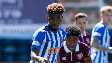 Image of Aaron Tshibola impressed in his first spell at Kilmarnock last season