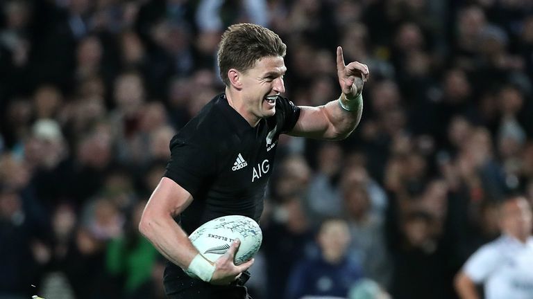 Beauden Barrett racked up 30 points in an outstanding individual display as the All Blacks ripped Australia apart in Auckland