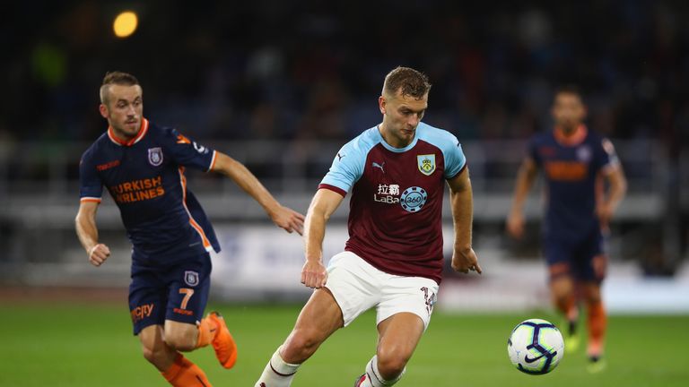 Gibson is unlikely to start for Burnley against Watford on Sunday