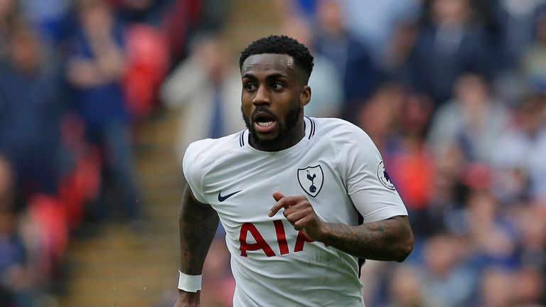 Danny Rose played for England during the World Cup