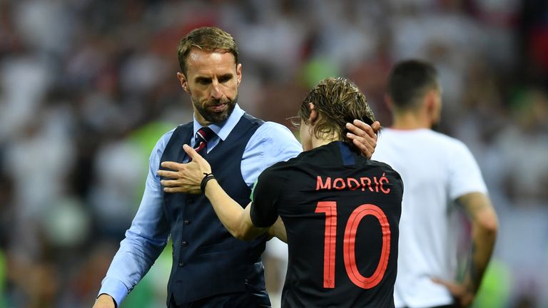 Modric and Croatia beat England 2-1 in Moscow
