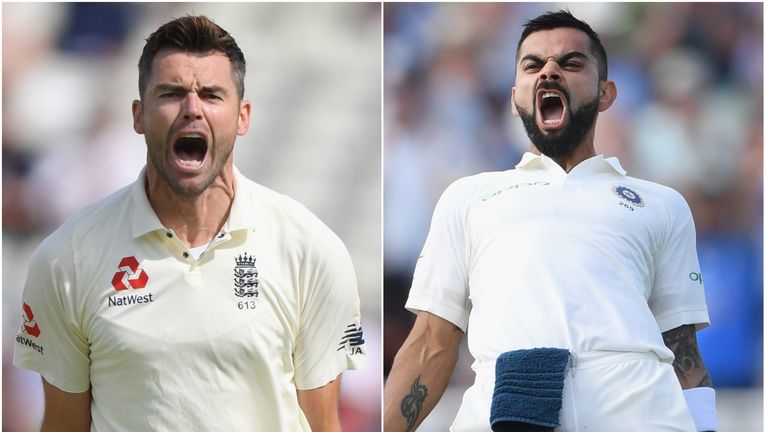 England's James Anderson and India's skipper Virat Kohli appear likely to go head-to-head in 2021 again