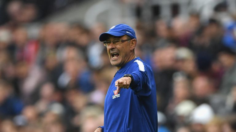 Maurizio Sarri says he only found out about his departure when he switched on his television