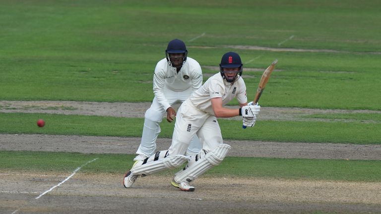 Pope played for England Lions against India A a few weeks ago