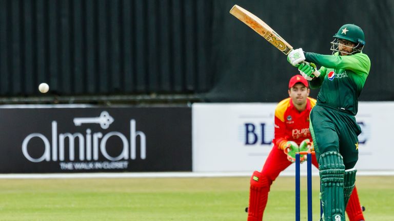 Imam-ul-Haq shared a record ODI opening partnership of 304 with Fakhar against Zimbabwe