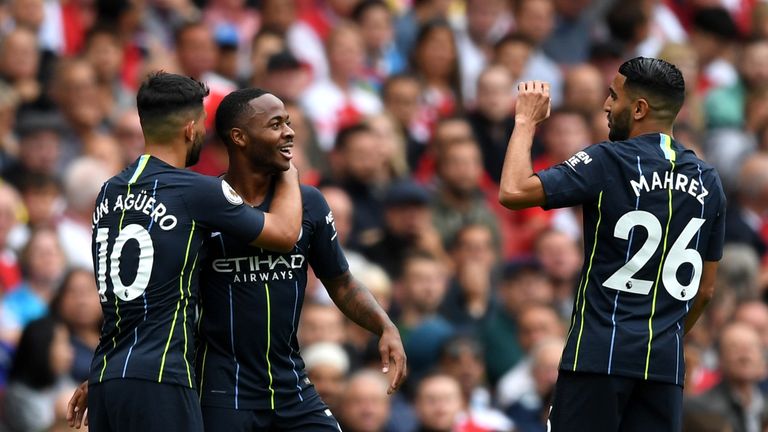 Raheem Sterling continued where he left off with the opening goal