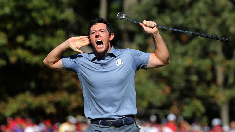 McIlroy will represent Team Europe for a fifth time