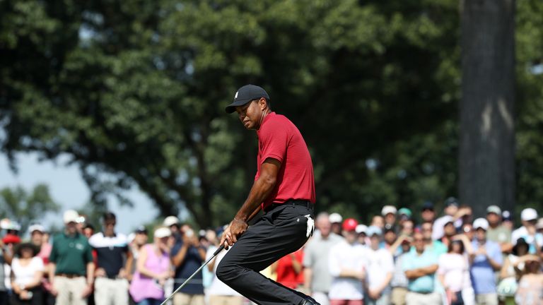 Woods blamed poor putting for making only nine birdies all week at The Northern Trust