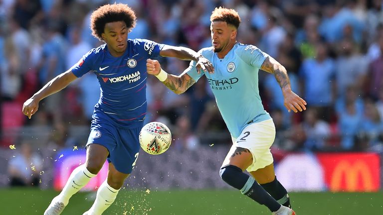 Willian has been linked with a move away from Chelsea this summer