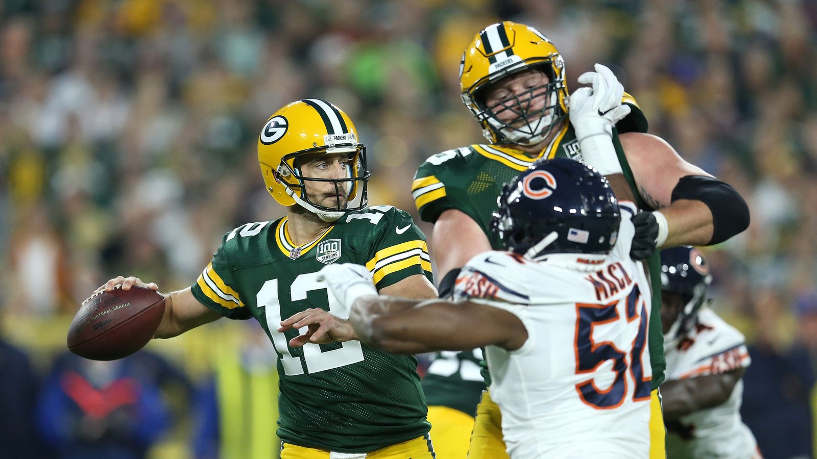 Aaron Rodgers returns from injury, leads Packers to comeback win over Bears  – The Denver Post