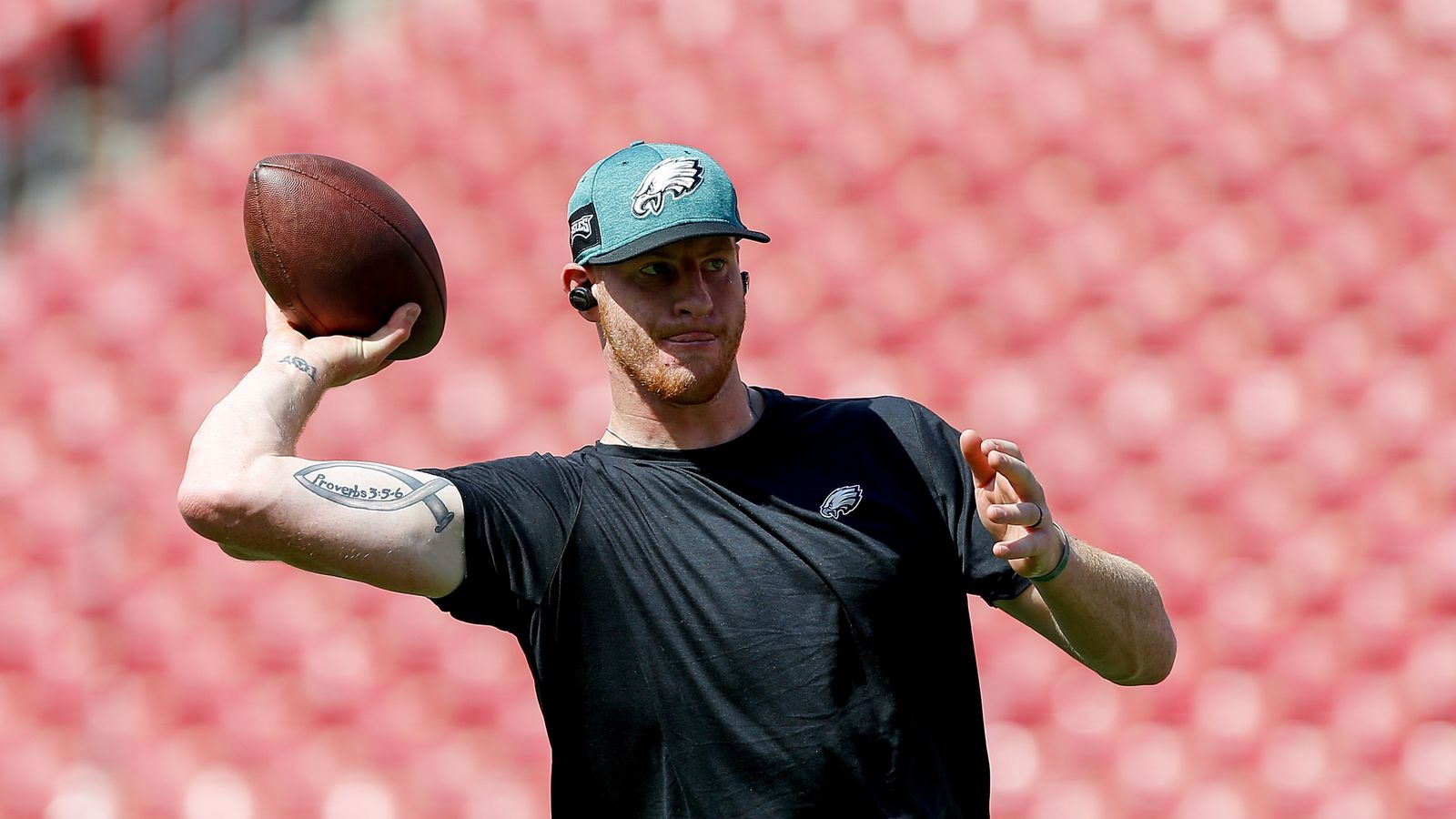 Carson Wentz thrilled at return after knee injury NFL News Sky Sports