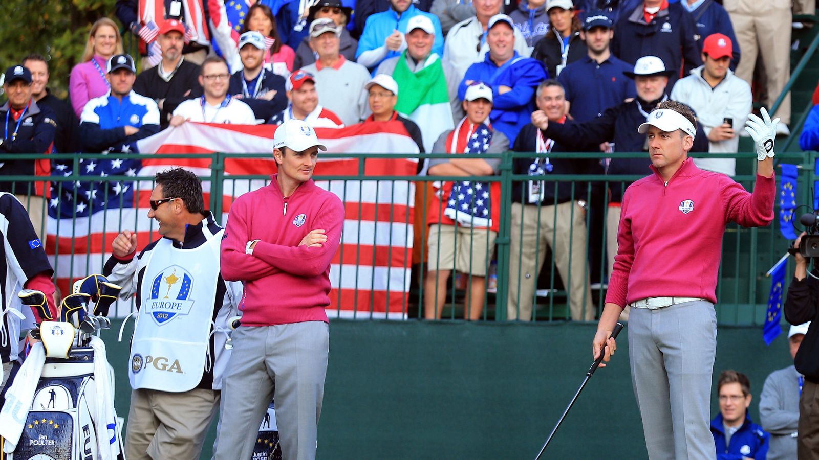 Ryder Cup moments, 14 days to go Ian Poulter on the tee at Medinah