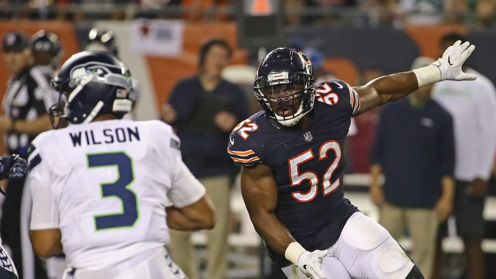 Mack, Amukamara lead Bears over Seahawks 24-17