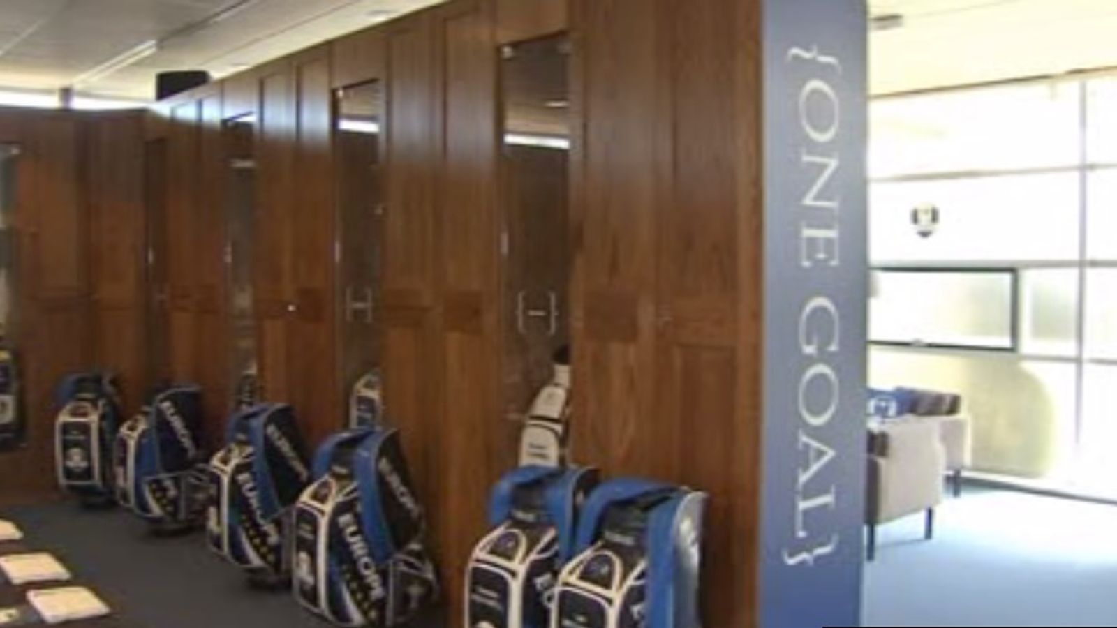 A look inside Team Europe's Le Golf National Ryder Cup dressing room