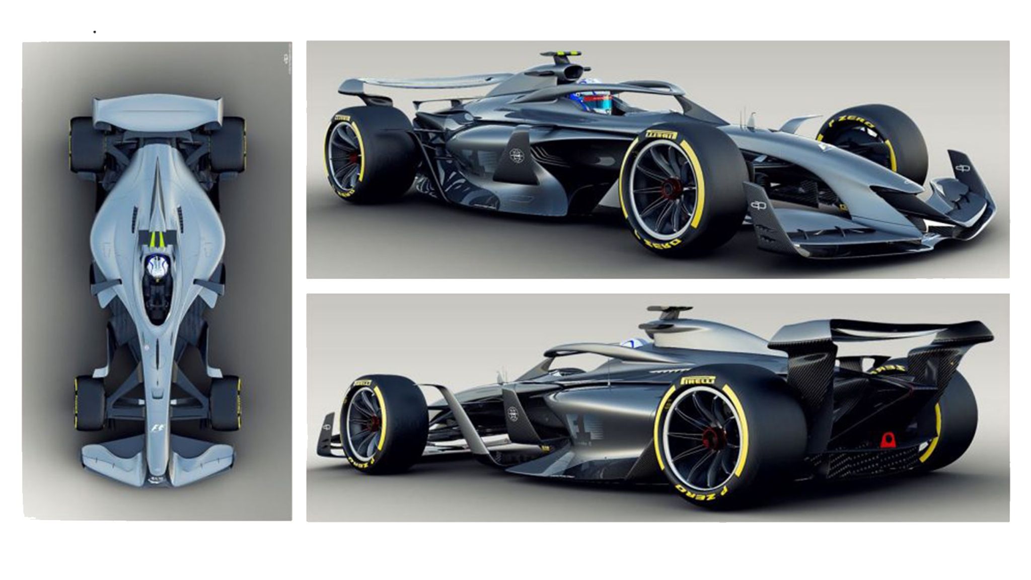 F1 Reveals 2021 Concept Cars With Aim To Improve Racing F1 News