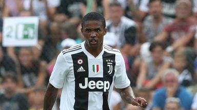 Image of Douglas Costa was sent off in added time of Sunday's clash with Sassuolo