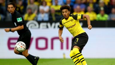Jadon Sancho has had a productive start to the season for Dortmund