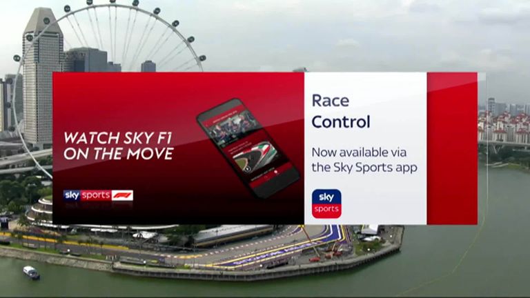 Watch Sky F1 on the move with Race Control...