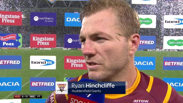 Ryan Hinchcliffe reflects on his final home game for Giants