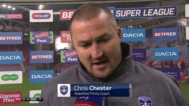 Wakefield coach Chris Chester: We were our own worst enemies