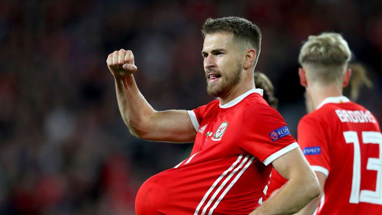 Aaron Ramsey will miss Wales' game against Republic of Ireland on Tuesday