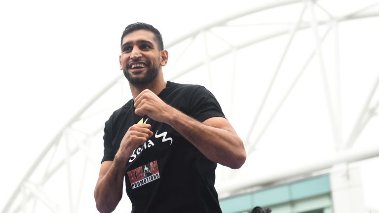 Breazeale has been training with Amir Khan in Virgil Hunter's gym