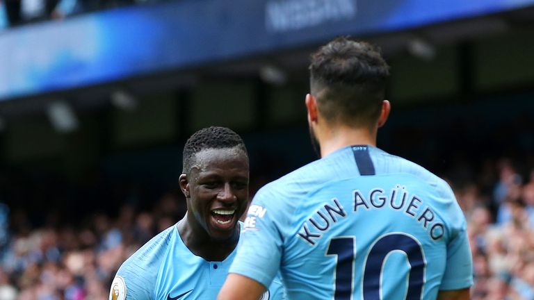 Benjamin Mendy and Sergio Aguero are questionable for the game