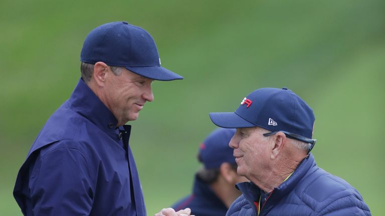 Harmon coached a number of Davis Love III's winning team in 2016  