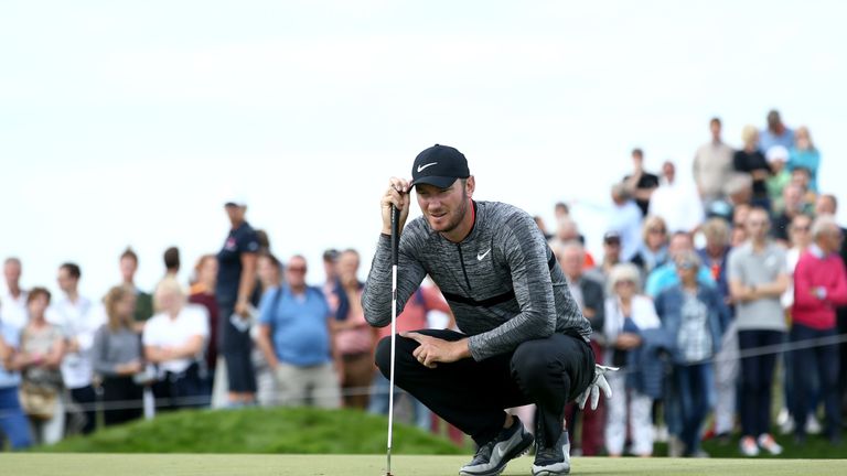 Wood was in contention for a fourth European Tour victory