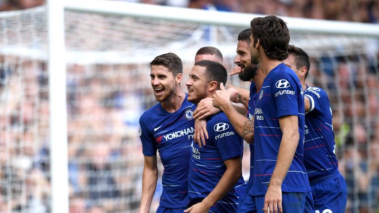 Hazard has benefited from Maurizio Sarri's tactics, says Zola