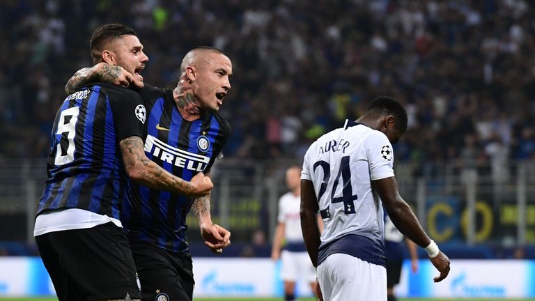 Inter 2 1 Tottenham Match Report & Highlights