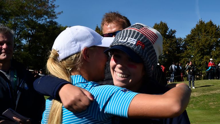 Rachel Heck ensured the win for the visitors