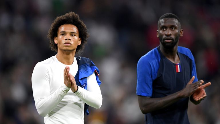 Leroy Sane has not started a Premier League game this season