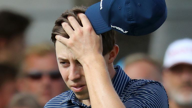 Matt Fitzpatrick discusses not being selected for Europe's Ryder Cup side 