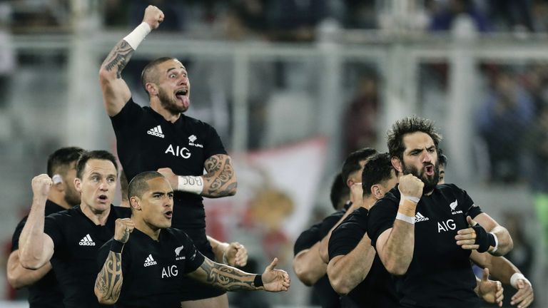 TJ Perenara was making his 50th appearance for the All Blacks