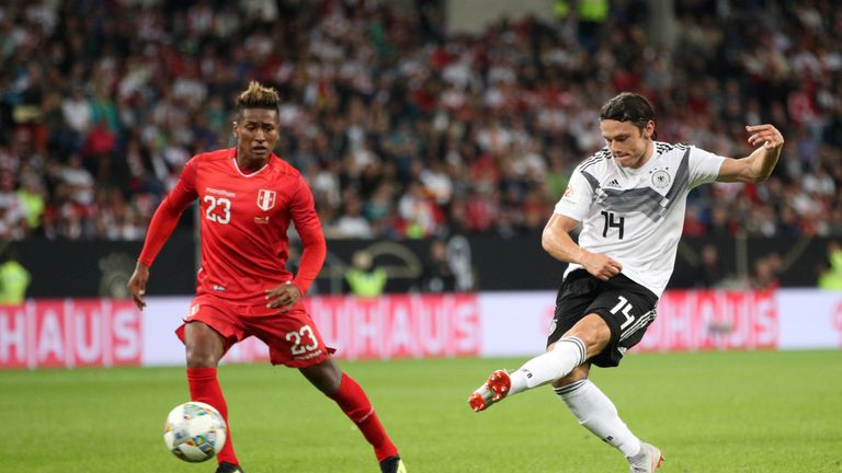 Schulz marked his Germany debut with the winner against Peru