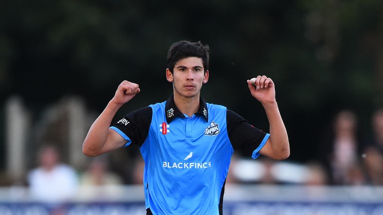 Worcestershire youngster Pat Brown is the leading wicket-taker in the 2018 Blast