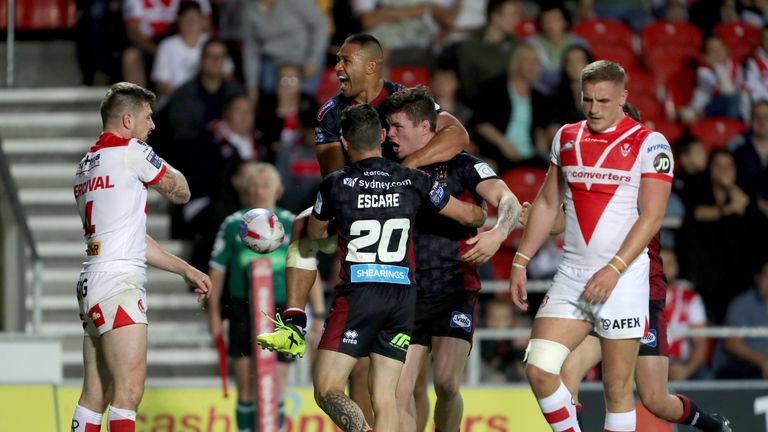 St Helens will have to wait to lift the League Leaders' Shield after being outclassed at home by rivals Wigan