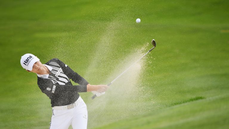 World No 1 Sung Hyun Park crashed to a 77